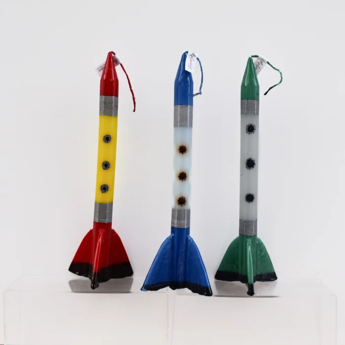 Πύραυλος Κόκκινος, Μπλε & Πράσινος