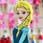 Πασχαλινή λαμπάδα "Πλακέτα 3D Πριγκίπισσα Frozen"