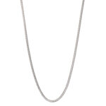 Κολιέ Ατσάλι Επιπλατινωμένο “Φίδι”