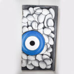 Πίνακας Ζωγραφικής "Μάτι-Βότσαλα" - Image 4