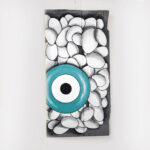 Πίνακας Ζωγραφικής "Μάτι-Βότσαλα" - Image 2