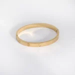 Βραχιόλι Χειροπέδα Σταθερή Από Ατσάλι "Βίδα"