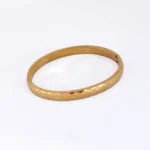 Βραχιόλι Χειροπέδα Σταθερή Από Ατσάλι "Καθρέφτης".