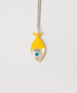 Χειροποίητο Κολιέ Από Ασήμι 925 Επιπλατινωμένο “Ψάρι” - Image 7