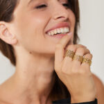 Δαχτυλίδι Από Επιχρυσωμένο Ατσάλι