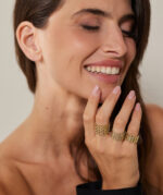 Δαχτυλίδι Από Επιχρυσωμένο Ατσάλι - Image 3