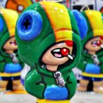 Πασχαλινή Λαμπάδα “Brawl Stars Leon 3D Άγαλμα”