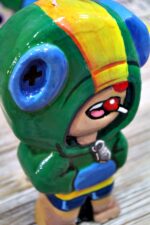 Πασχαλινή Λαμπάδα “Brawl Stars Leon 3D Άγαλμα” - Image 2