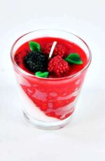 Αρωματικό Κερί Σόγιας “Βατόμουρο” Σε Ποτήρι - Image 5