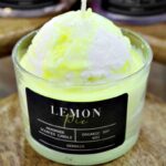 Αρωματικό Κερί Σόγιας Παγωτό “Lemon Pie” Σε Γυάλινο Ποτήρι