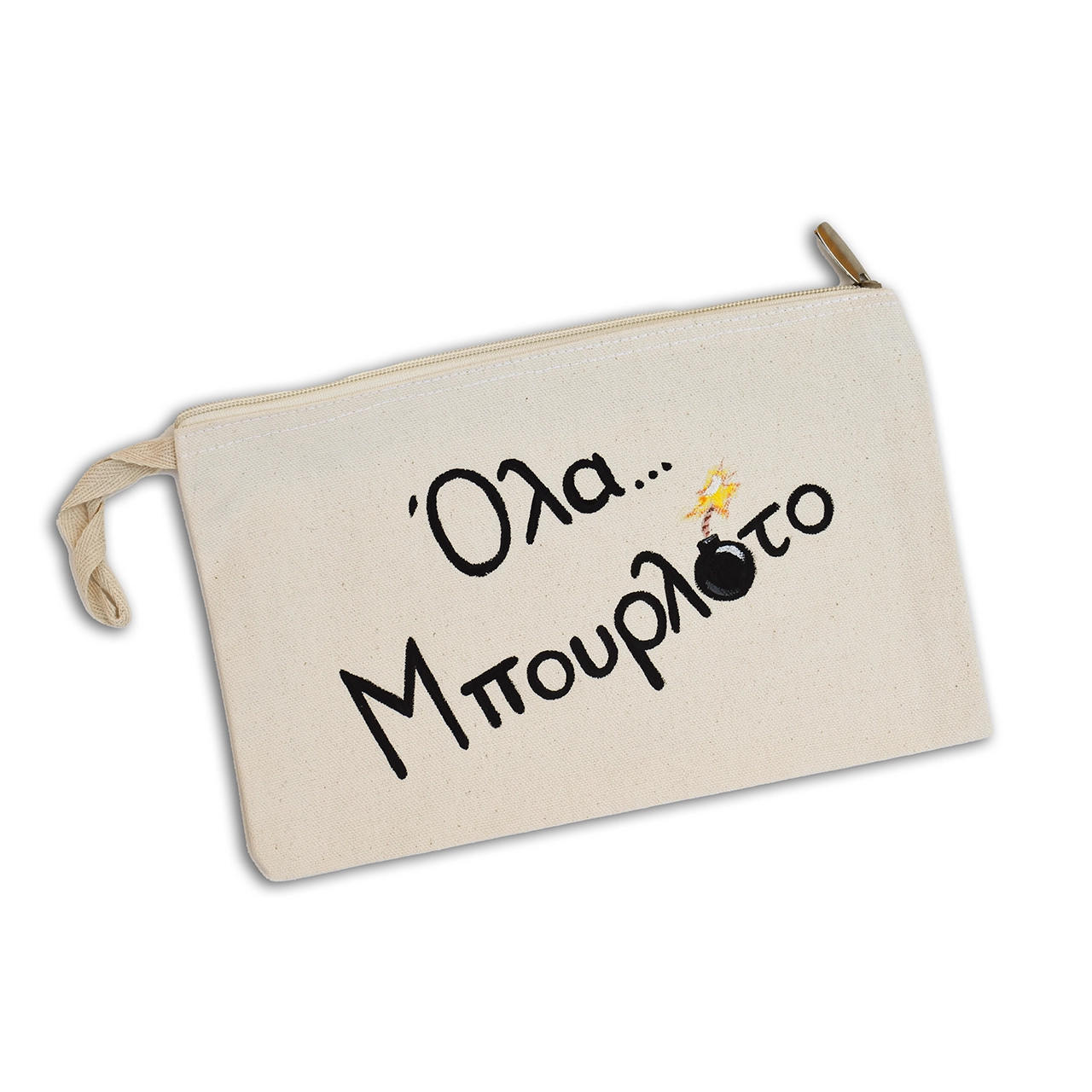 040 Χειροποίητο Υφασμάτινο Νεσεσέρ “Όλα Μπουρλότο” - Image 1