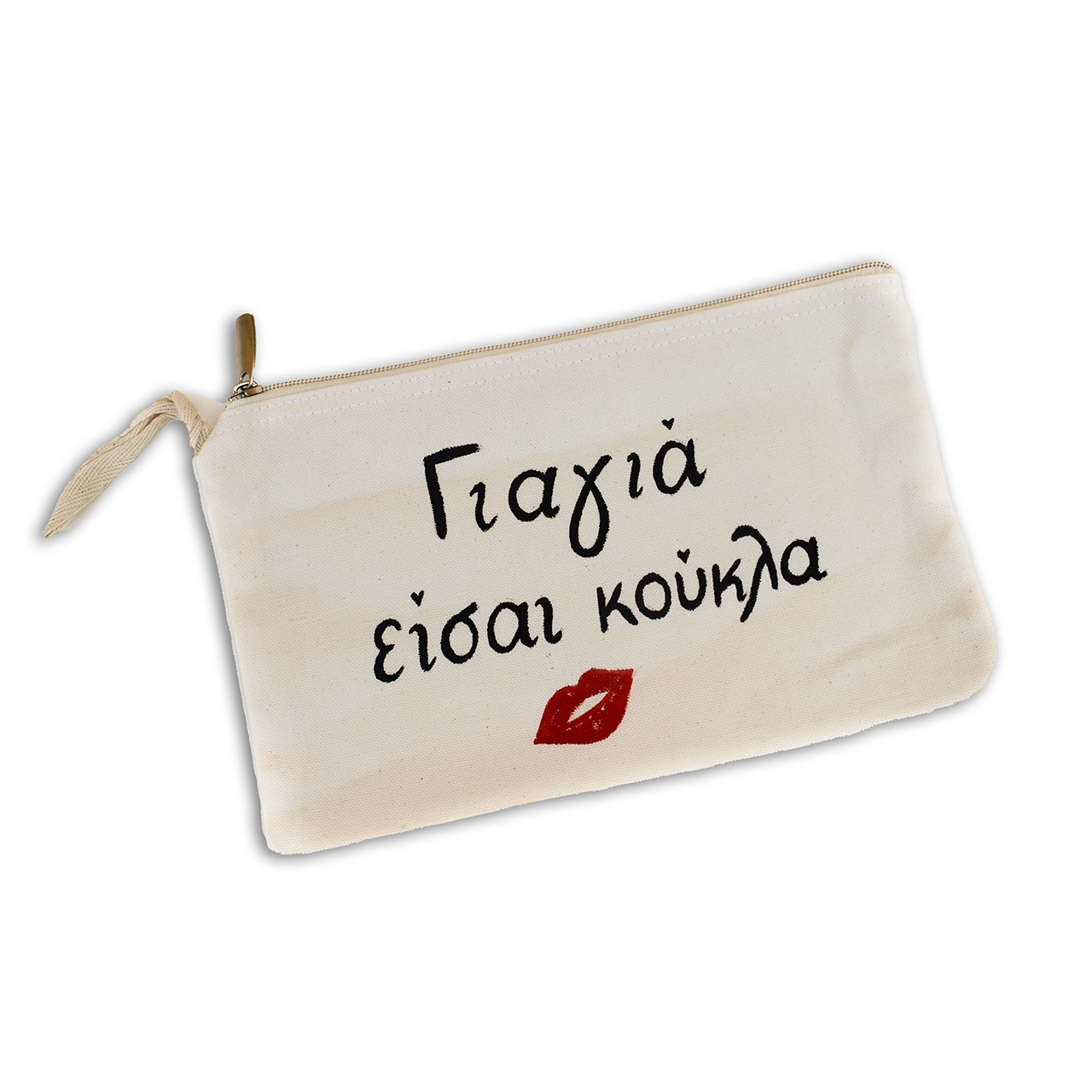 045 Χειροποίητο Υφασμάτινο Νεσεσέρ “Γιαγιά Είσαι Κούκλα” - Image 1