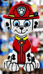 Πασχαλινή Λαμπάδα “Σκυλάκι Λευκό Paw Patrol” - Image 2