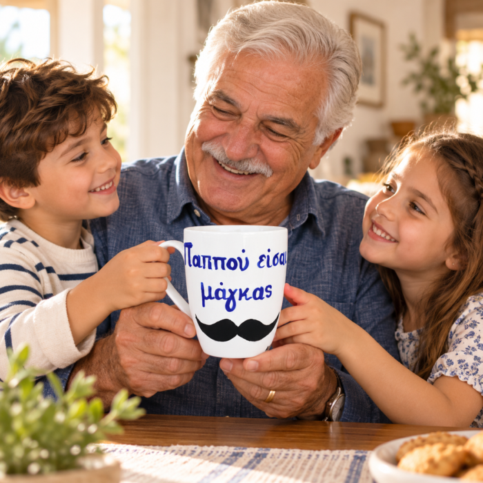Κούπα Με Ατάκα “Παππού Είσαι Μάγκας”