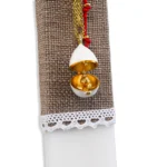 Πασχαλινή Λαμπάδα Με Κόσμημα Κολιέ “Λευκό Αυγό”