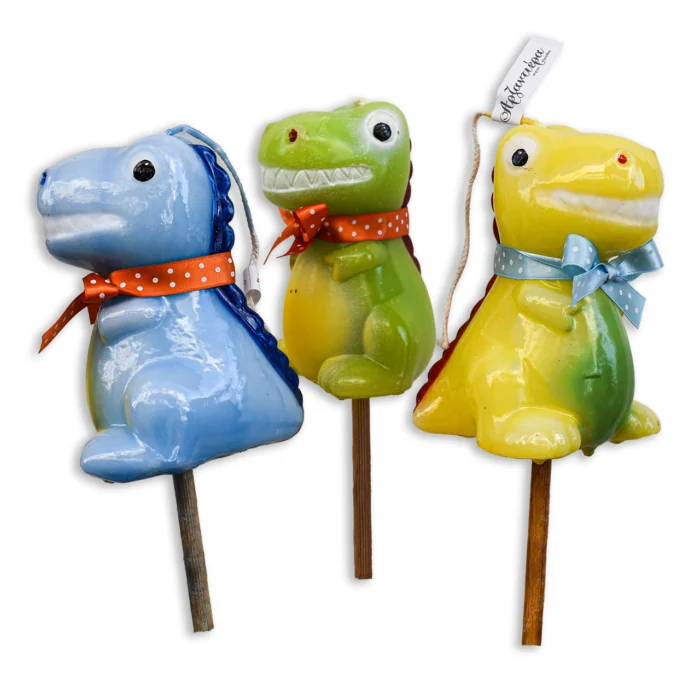 Πασχαλινή Λαμπάδα "Δεινόσαυρος"