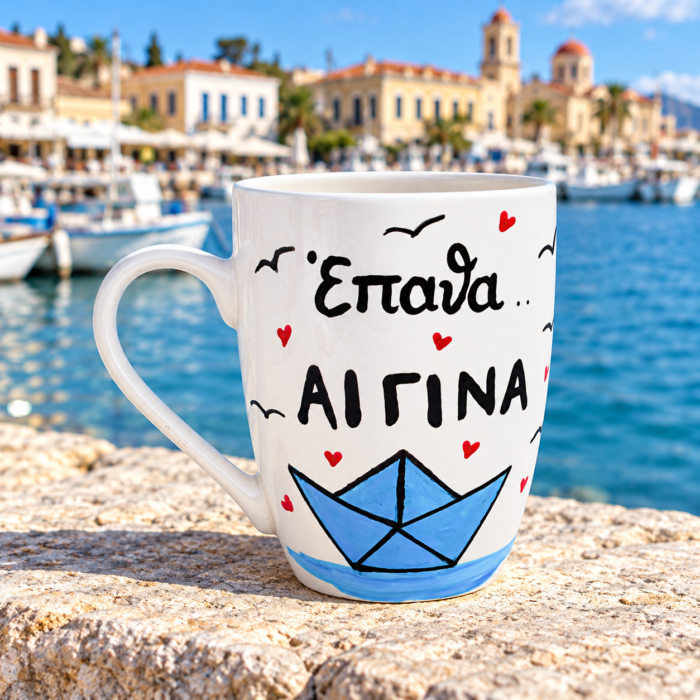Κούπα Με Ατάκα “Έπαθα Αίγινα”