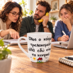 Κούπα Με Ατάκα “Όλος Ο Κόσμος Τρελοκομείο Αλλά Εδώ Είναι Τα Κεντρικά”