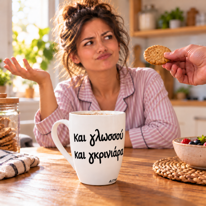 Κούπα Με Ατάκα “Και Γλωσσού Και Γκρινιάρα”