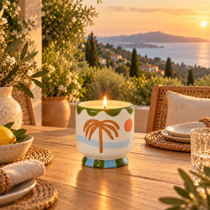 Αρωματικό Κερί Σόγιας Paddywax “Adopo Lush Palms”