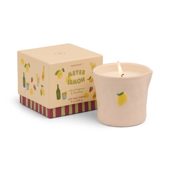 Αρωματικό Κερί Σόγιας Paddywax “Bistro Lemon”