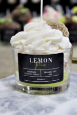 Αρωματικό Κερί Σόγιας “Lemon Pie” Σε Ποτήρι