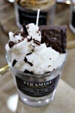 Αρωματικό Κερί Σόγιας “Tiramisu” Σε Ποτήρι