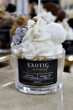 Αρωματικό Κερί Σόγιας Exotic Coconut Σε Γυάλινο Ποτήρι