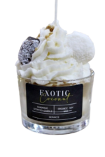 Αρωματικό Κερί Σόγιας Exotic Coconut Σε Γυάλινο Ποτήρι