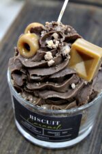 Αρωματικό Κερί Σόγιας “Biscuit Caramel” Σε Ποτήρι