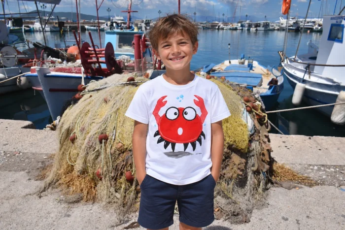 Παιδική Μπλούζα t-shirt Με Ατάκα “Κάβουρας”