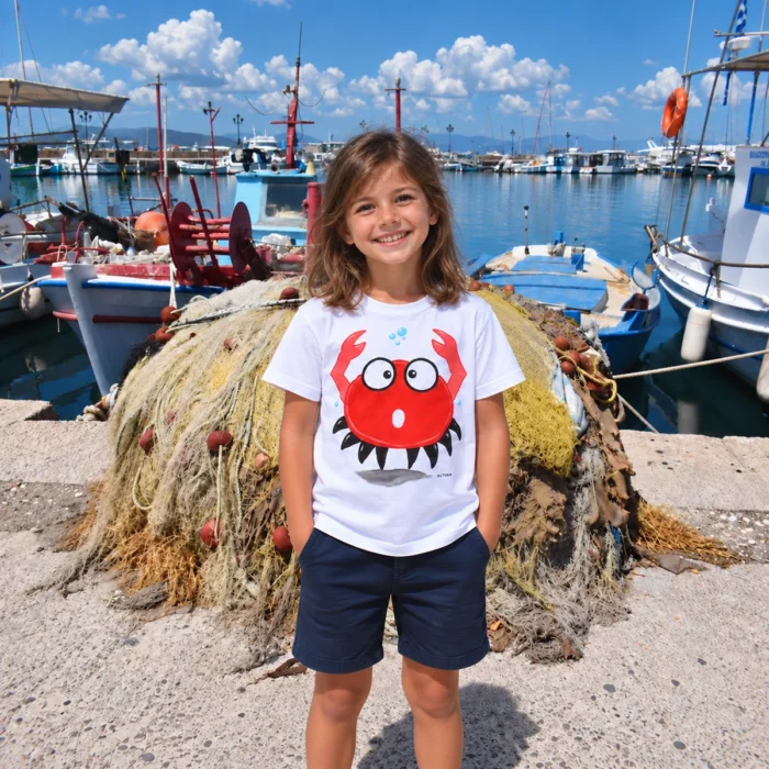 Παιδική Μπλούζα t-shirt Με Ατάκα “Κάβουρας”