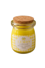 Αρωματικό Κερί “Lemon Gel Candle” Σε Βαζάκι